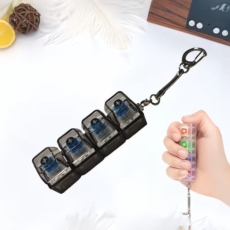 Stress Relieving Keyboard Keychain
