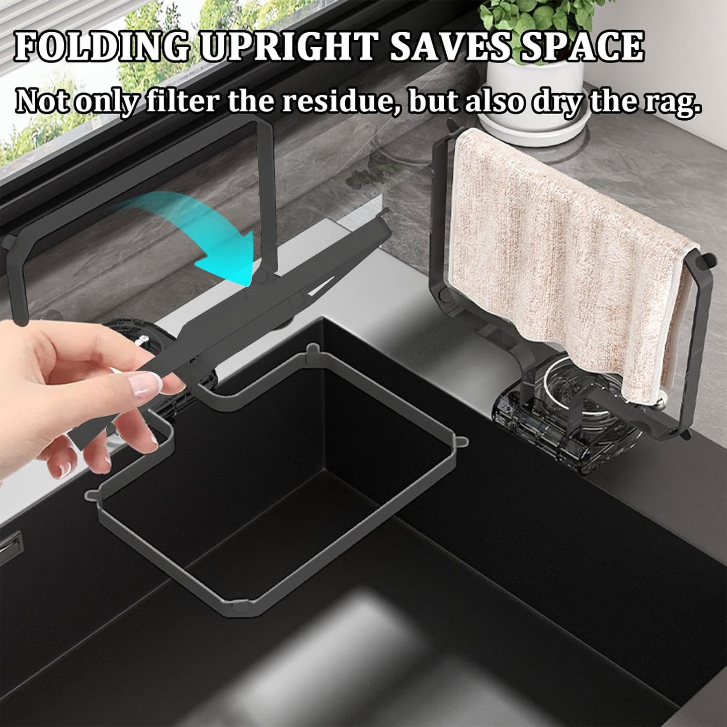 Kitchen Sink Strainer with Filter Mesh Bag