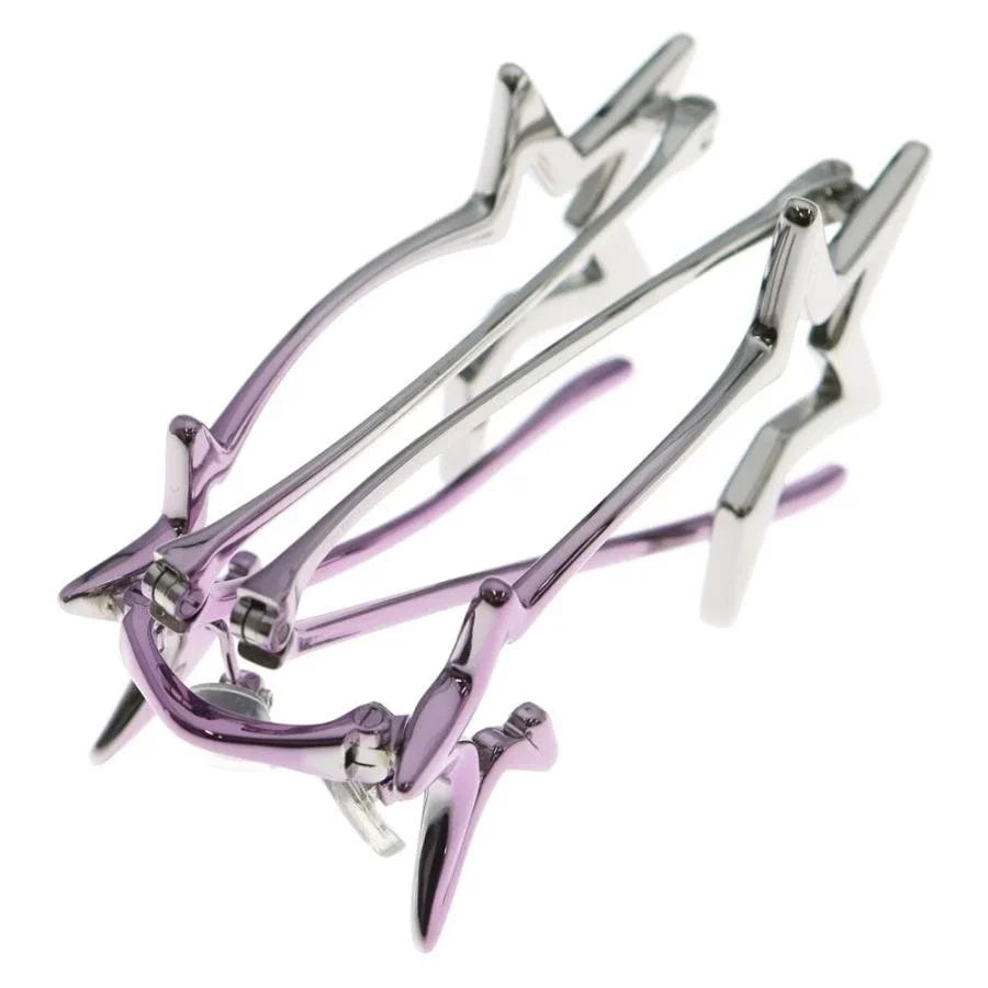 Futuristic Y2K Foldable Metal glasses