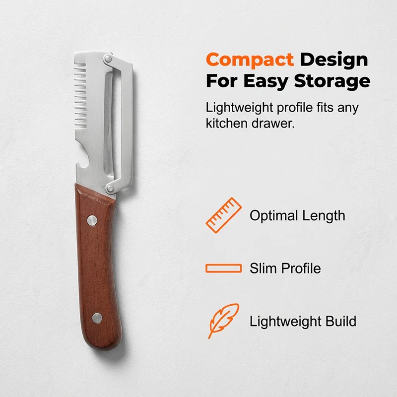 Multi-Functional Vegetable Peeler