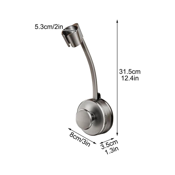 Hands-Free Rotating Hair Dryer Holder