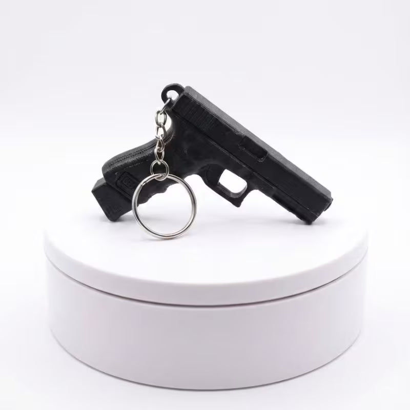 Mini Replica Gun Keychain