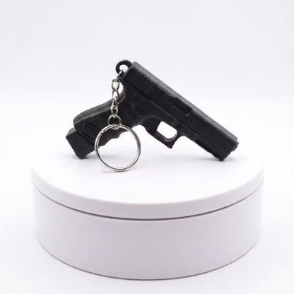 Mini Replica Gun Keychain