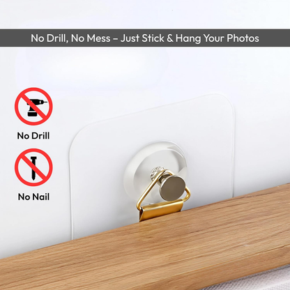 Self-Adhesive Screw Hooks