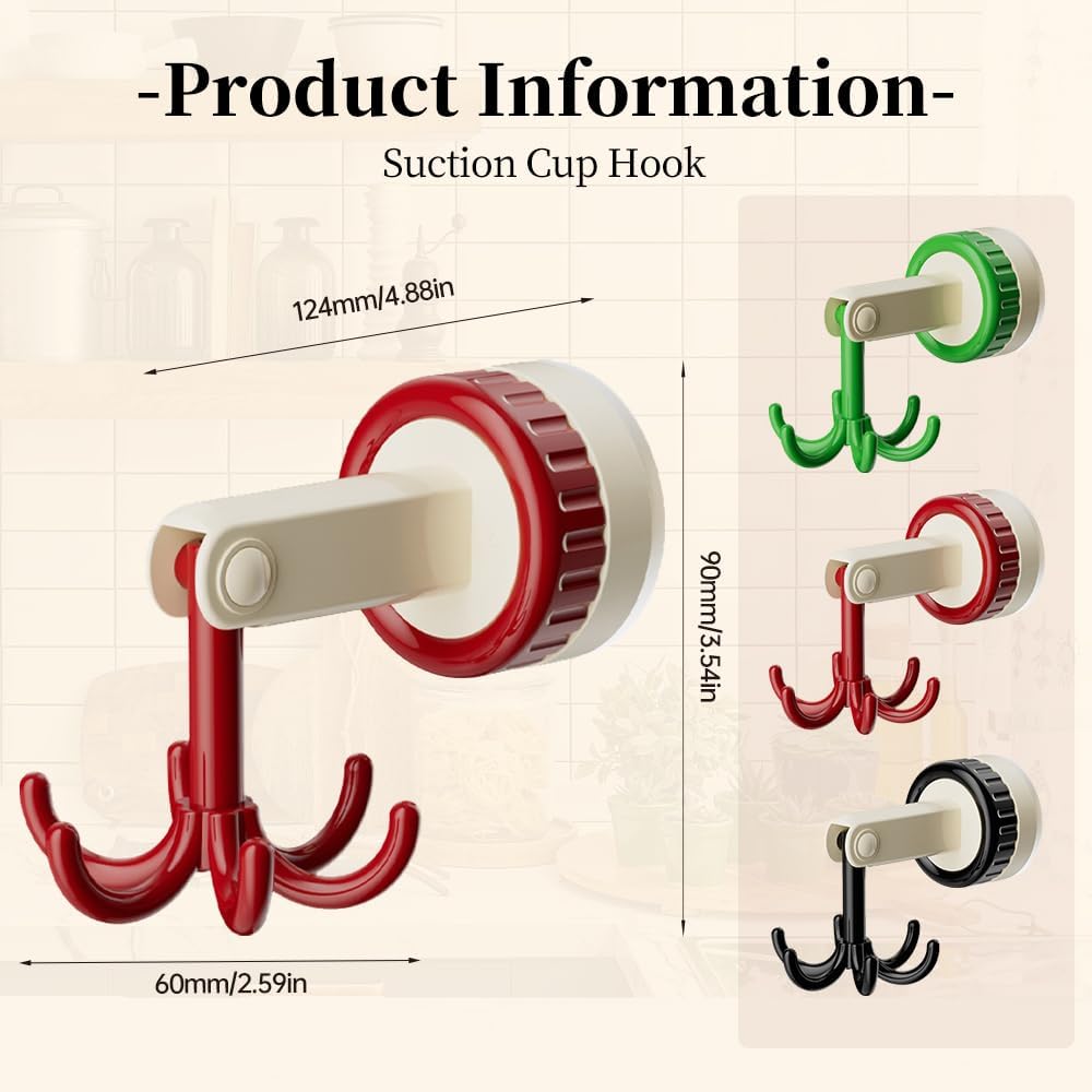 360° Rotating Folding Hook