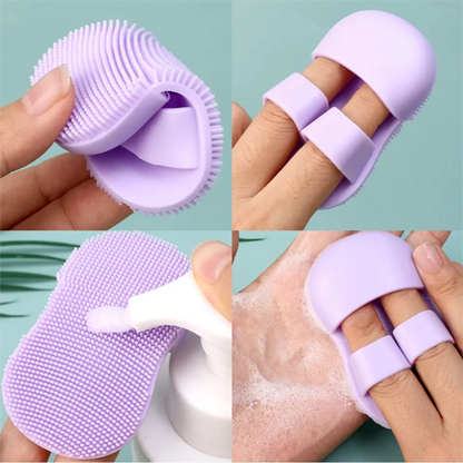 Silicone Mini Finger Face Brush