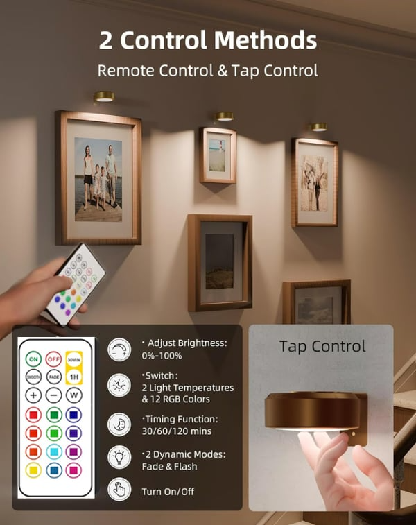 Magnetic Painting Light with 13 Lighting Modes
