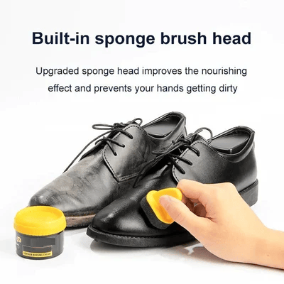 Leather Repair Cream & Shoe Polish – Restores Color, Waterproofs & Nourishes