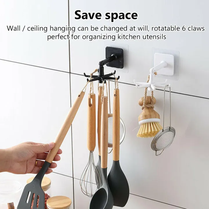 Hanging Utensil Holder Hooks