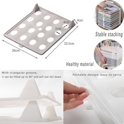 Folder Clothes Organizer Wardrobe Dividers（5 PCS )
