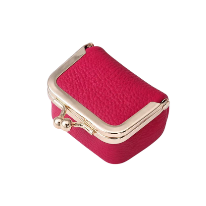 Genuine Leather Mini Jewelry Box