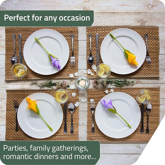 Flower Napkin Holders(4 PCS)