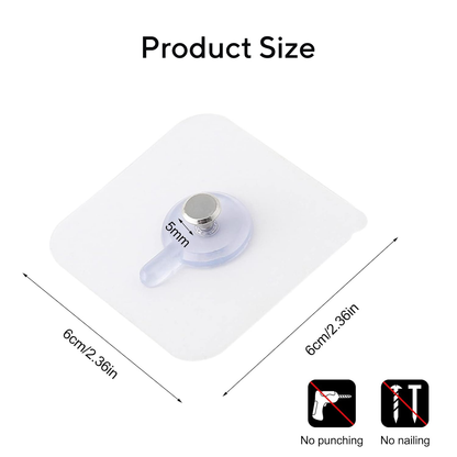 Self-Adhesive Screw Hooks