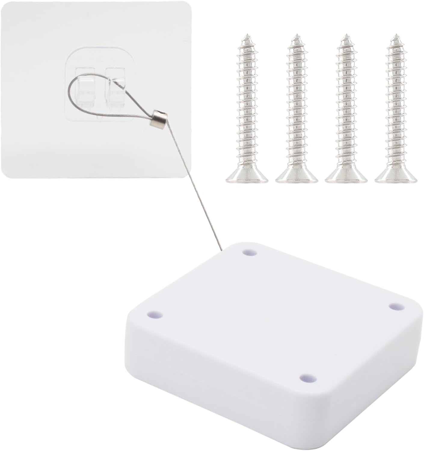 Multifunctional Punch-Free Drawstring Automatic Door Closers with Steel Pull Cord