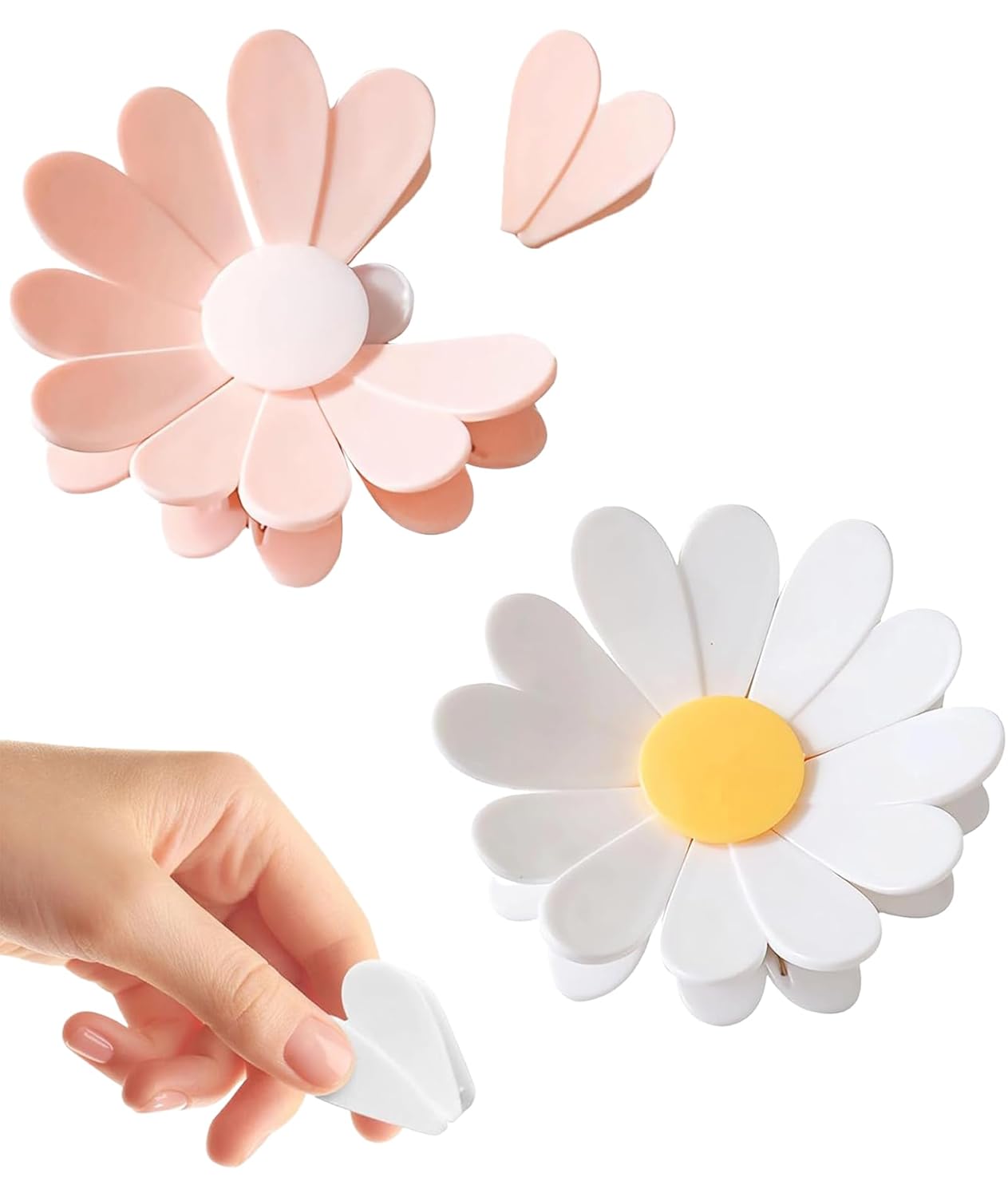 Magnetic Daisy Bag Clip for Snacks Sealing