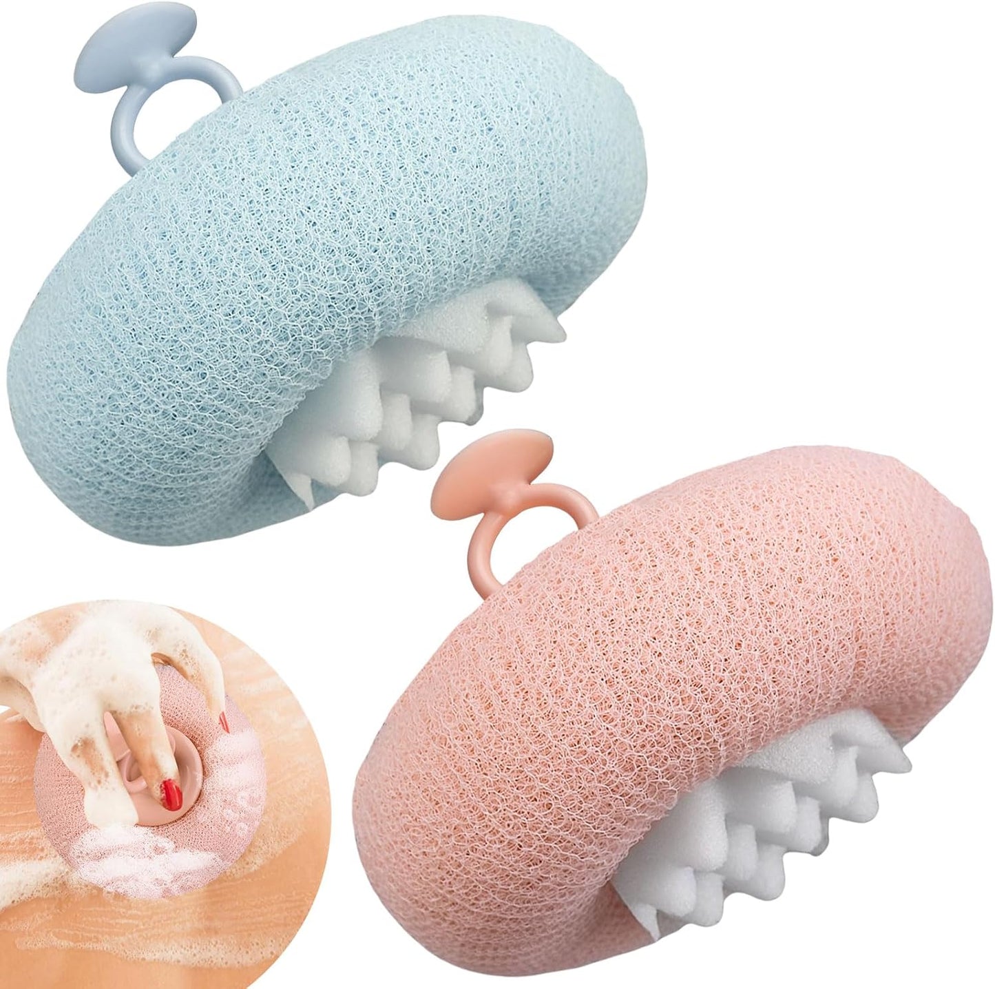 Super Soft Sunflower Suction Cup Bath Ball
