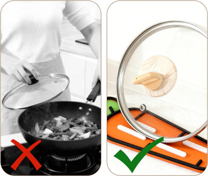 Carrot-Shaped Small Drying Silicone Mat