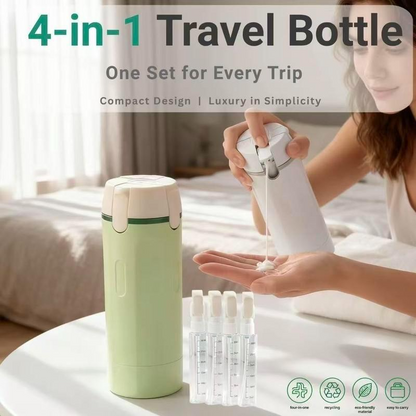 4-in-1 Travel Dispenser Bottle PRO