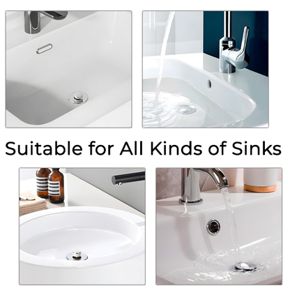 Sink Drain Strainer with Removable Stainless Steel Basket PRO