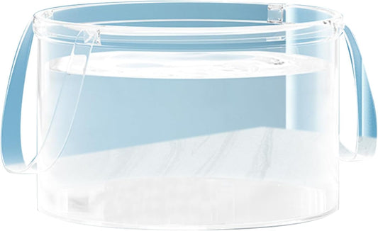 Portable Transparent Folding Washing Basket