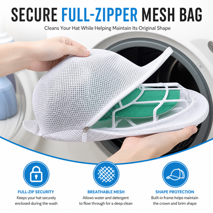 Hat Washer Cage with Adjustable Shaper