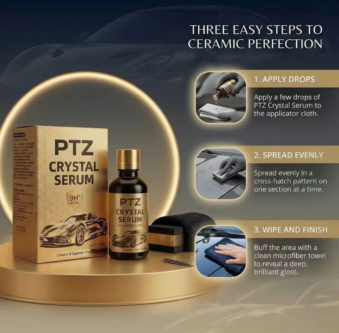 Car Crystal Serum