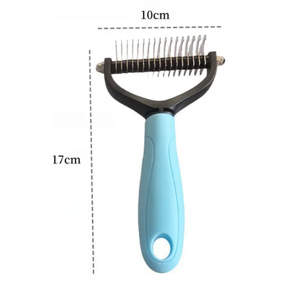 Dual-Sided Pet Grooming Comb for Dogs & Cats PRO