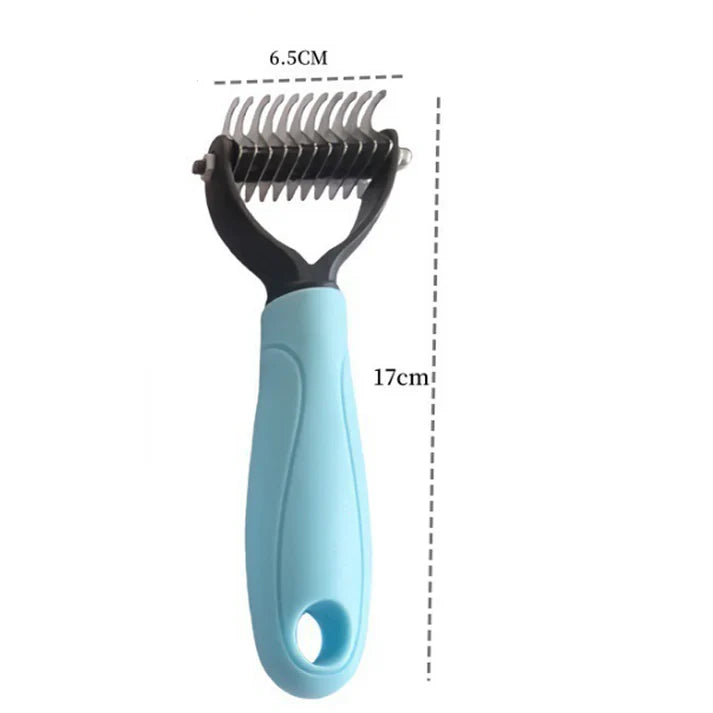 Dual-Sided Pet Grooming Comb for Dogs & Cats PRO