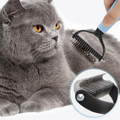 Dual-Sided Pet Grooming Comb for Dogs & Cats PRO