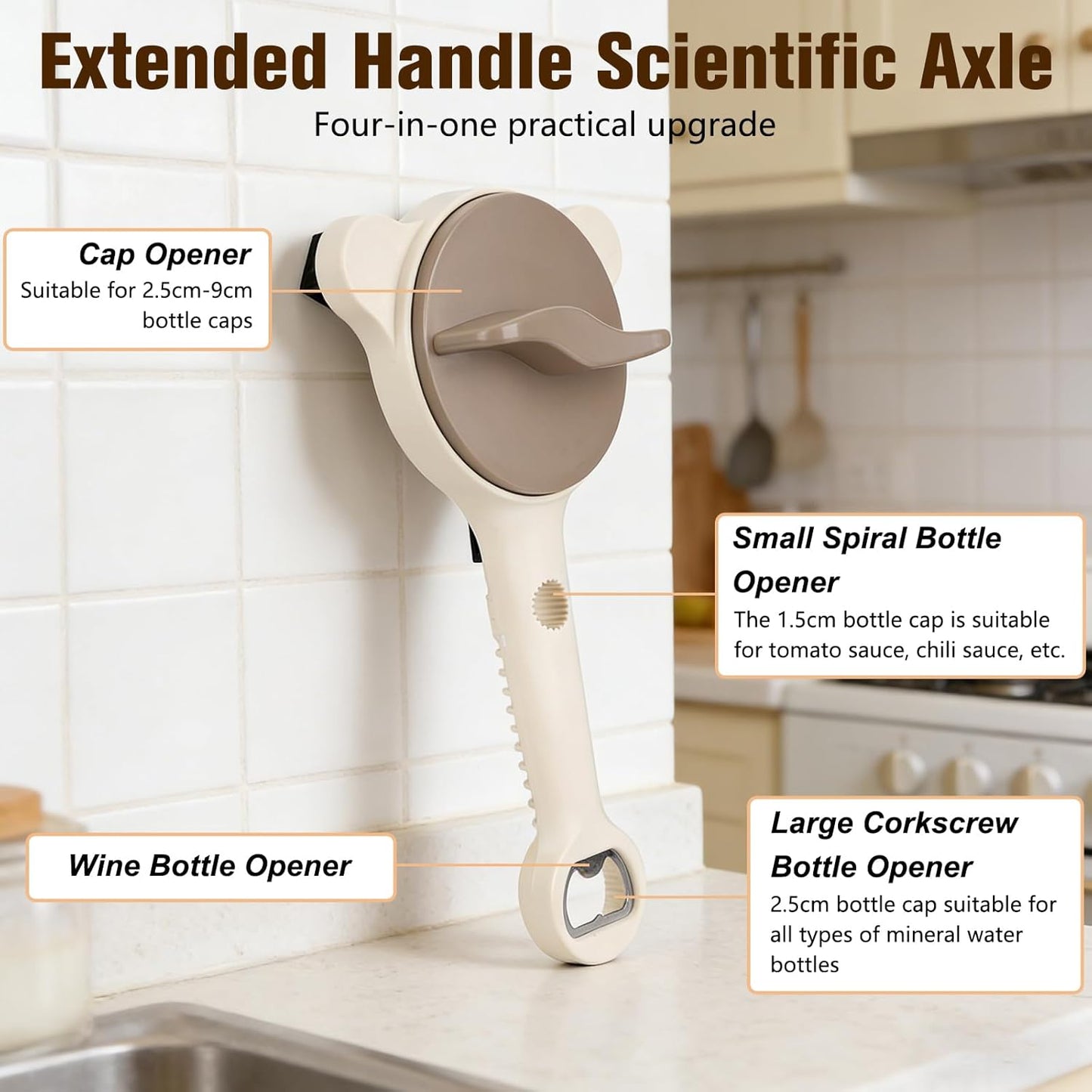 4 in 1 Multi-Purpose Jar Opener