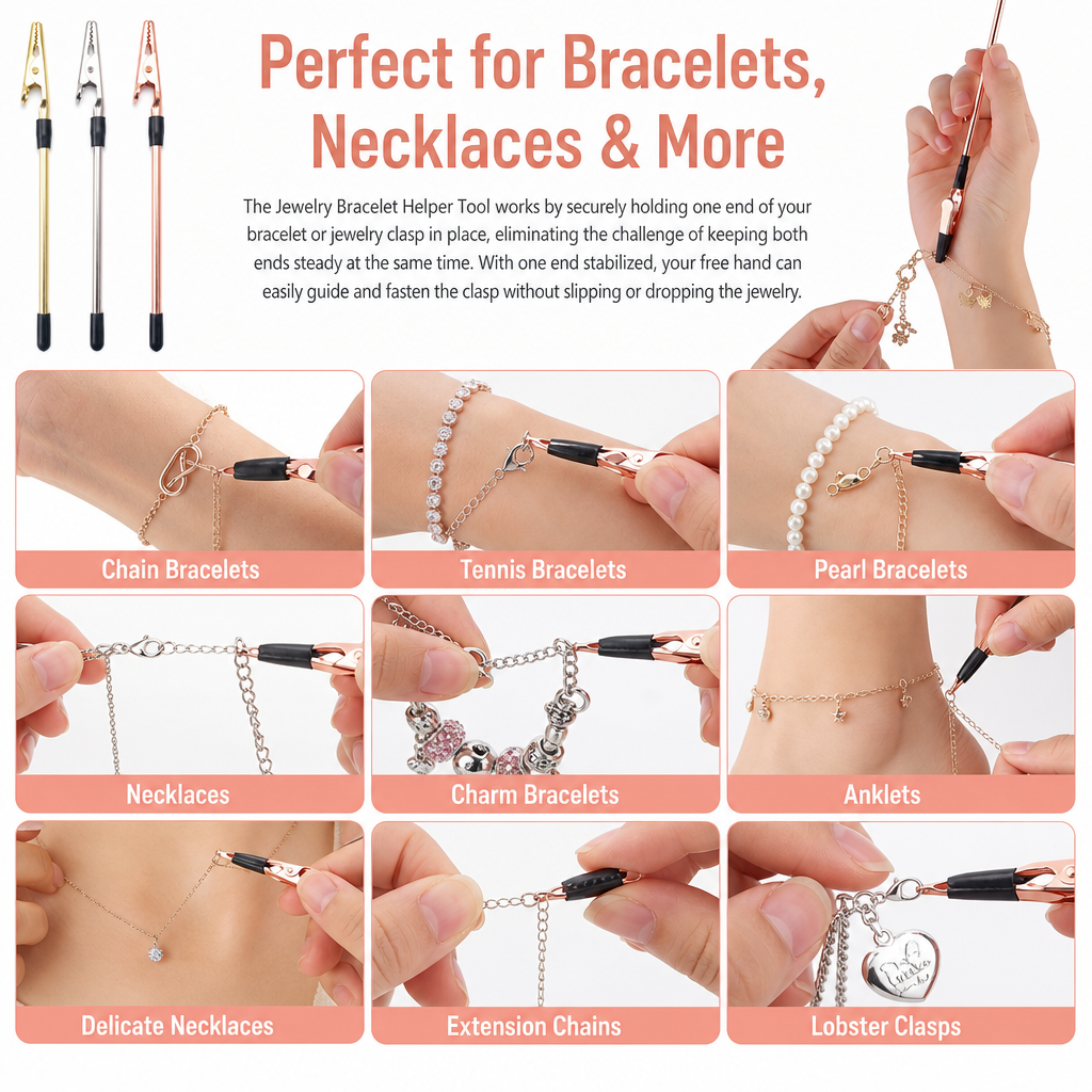 Jewelry Bracelet Helper Tool