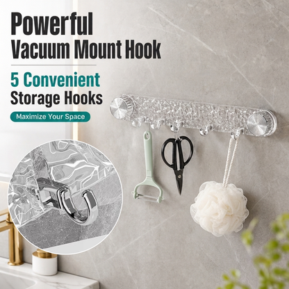Powerful Vacuum Mount Hook