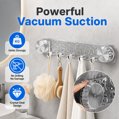 Powerful Vacuum Mount Hook