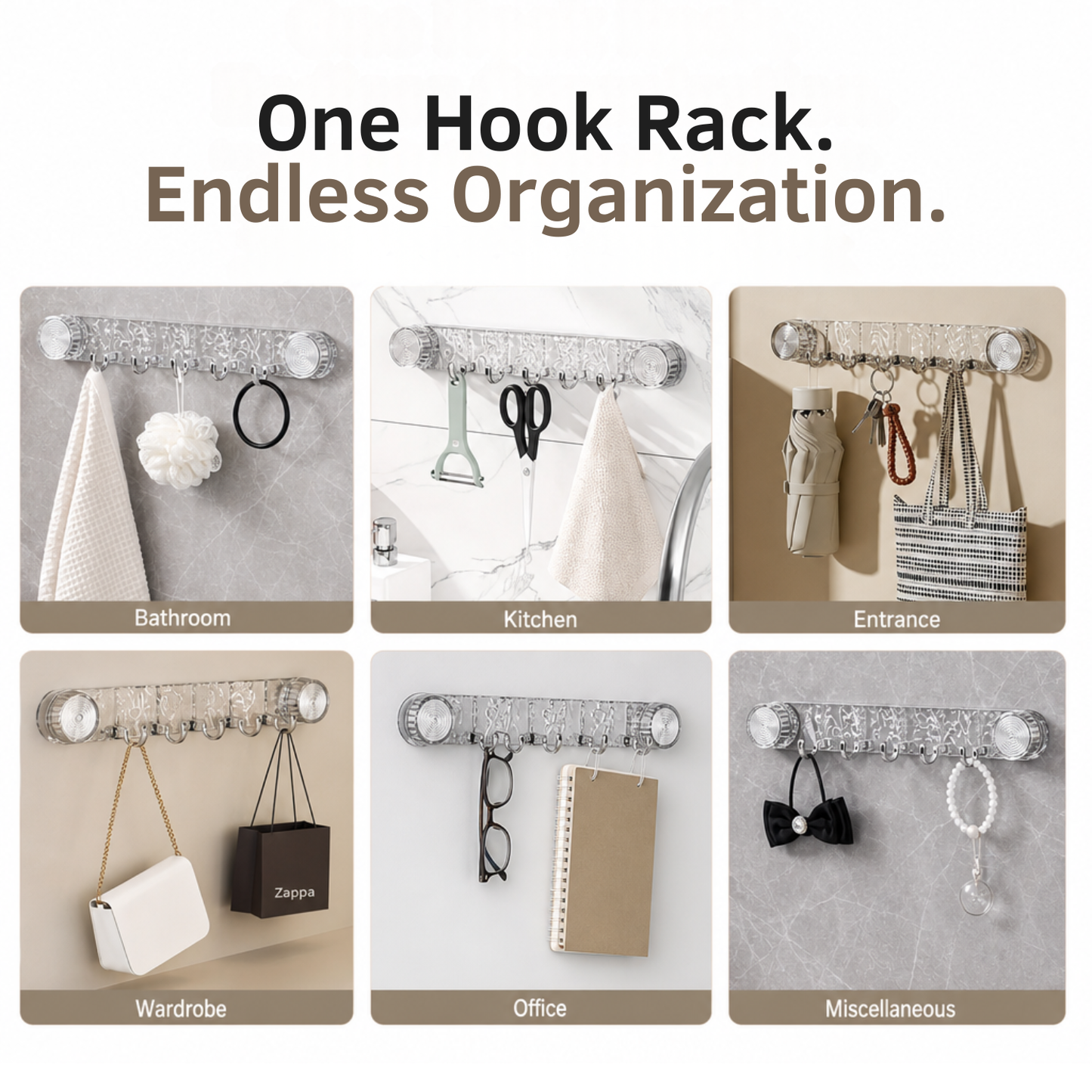 Powerful Vacuum Mount Hook
