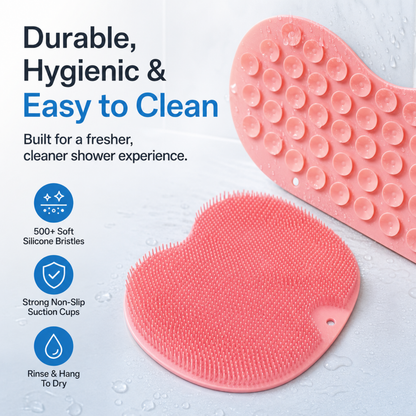 Shower Foot & Back Scrubber Massage Pad