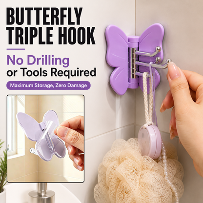 Butterfly Triple Hook