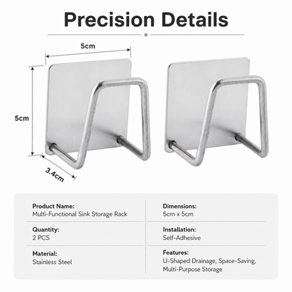 Multi-Functional Sink Storage Rack (2 PCS)