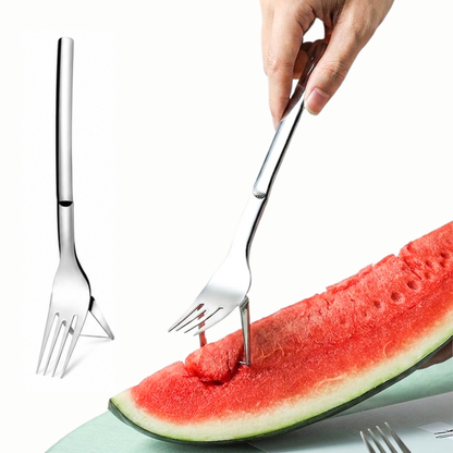2-in-1 Stainless Steel Watermelon Fork PRO