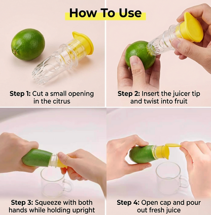 Manual Citrus Squeeze & Pour Juicer