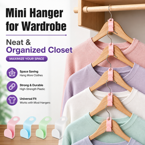 Mini Hanger for Wardrobe (10 PCS)