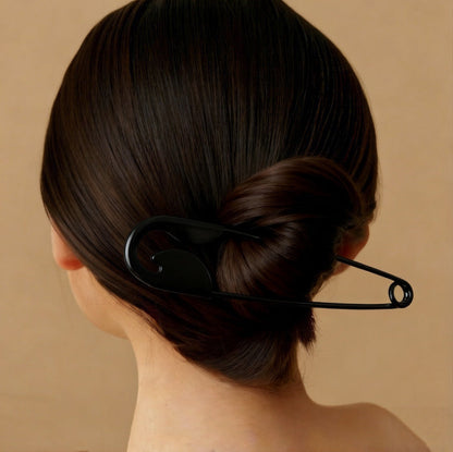 Safety Pin Hair Clip