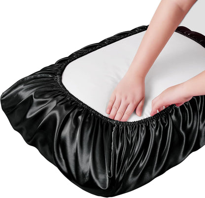 Satin Pillowcases With Elastic Band Standard For Hair Protection