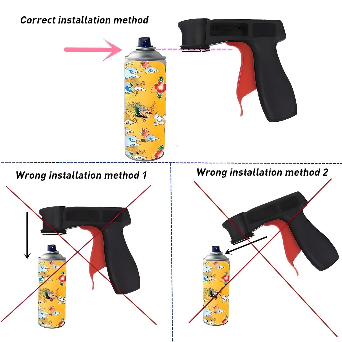 Spray Paint Gun Handle
