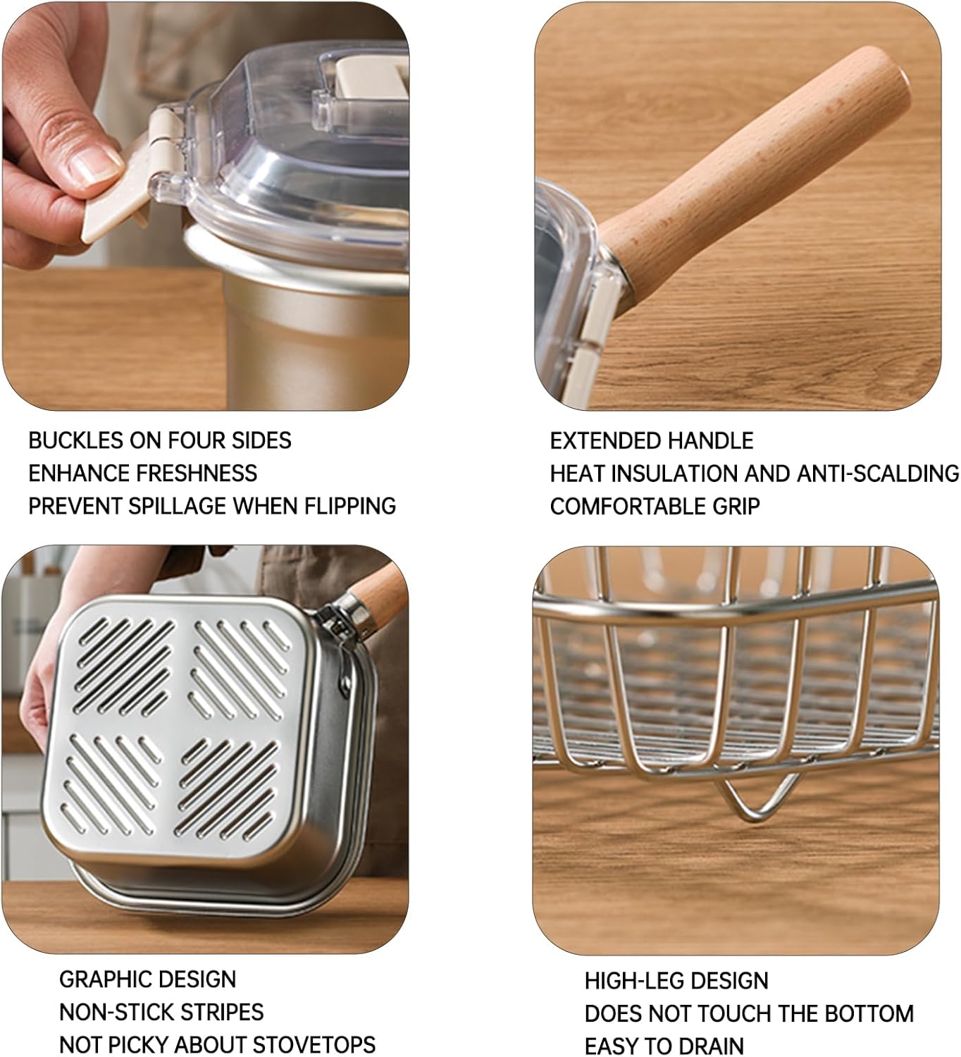 Portable Outdoor Stainless Steel Deep Fryer