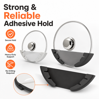 Universal Pot Lid Organizer for Cabinet