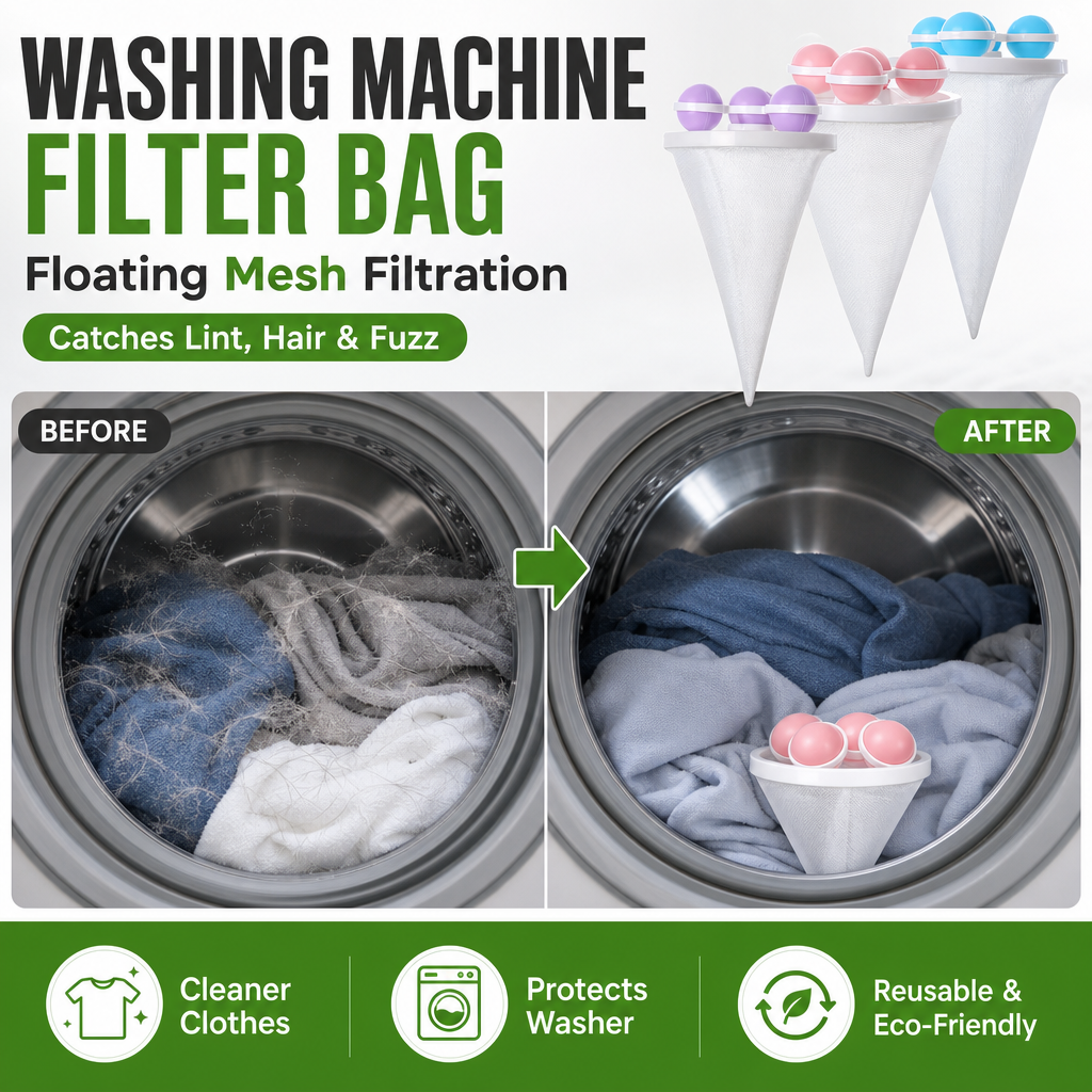 Washing Machine Filter Bag (3 PCS)
