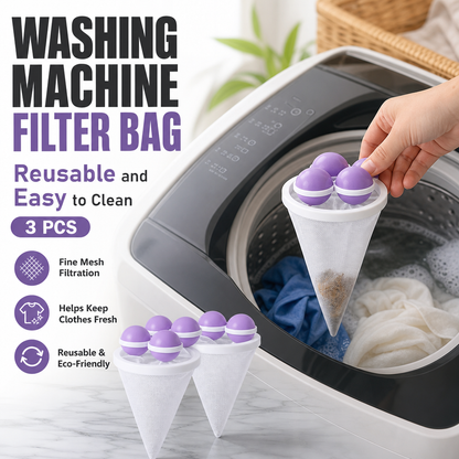 Washing Machine Filter Bag (3 PCS)