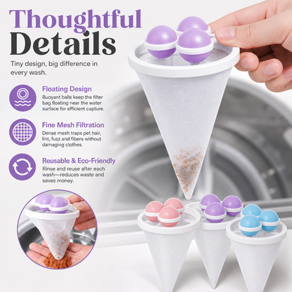 Washing Machine Filter Bag (3 PCS)