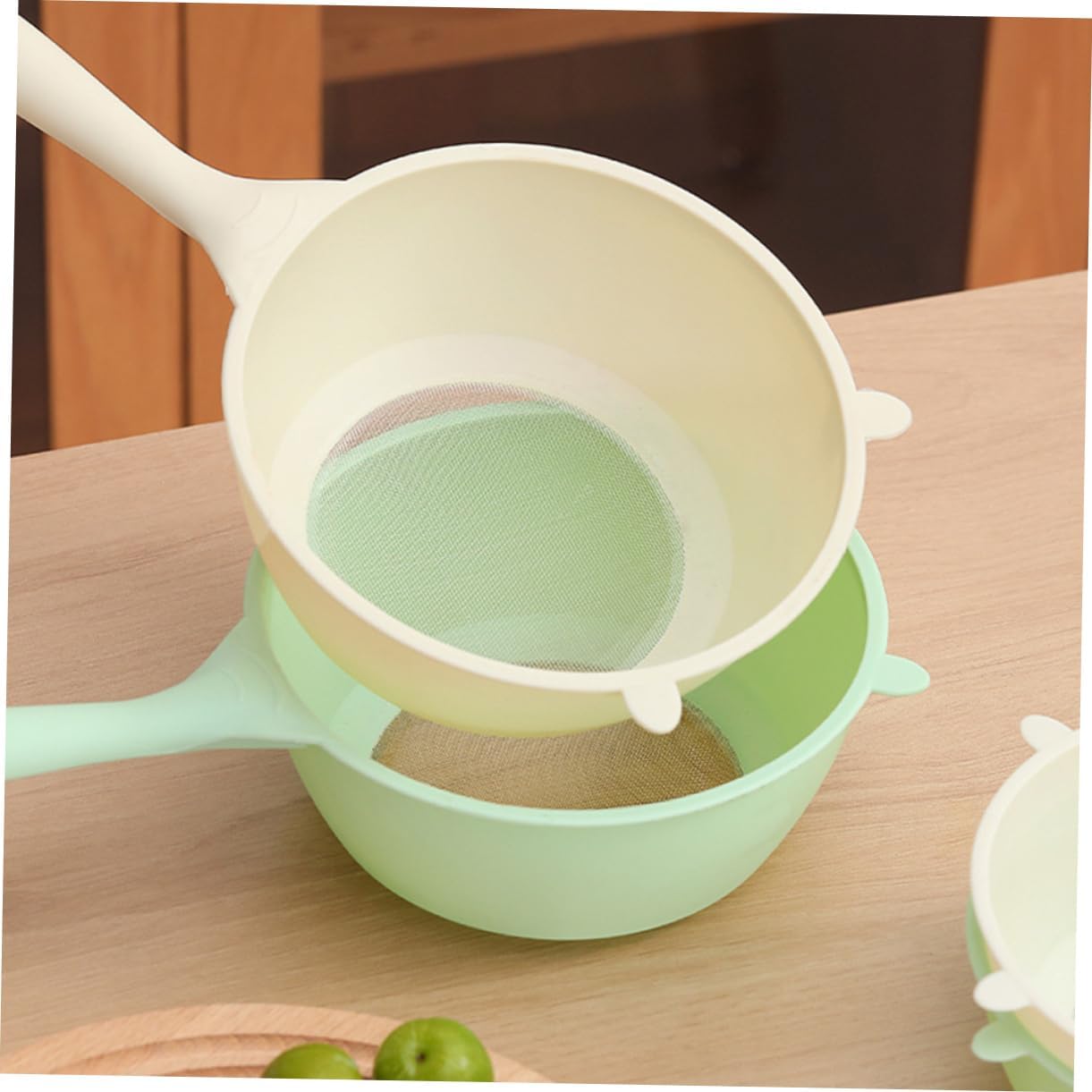 Multifunctional Fine Mesh Rice Washing Sieve & Kitchen Drain Basket