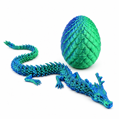3D Printed Articulated Dragon PRO